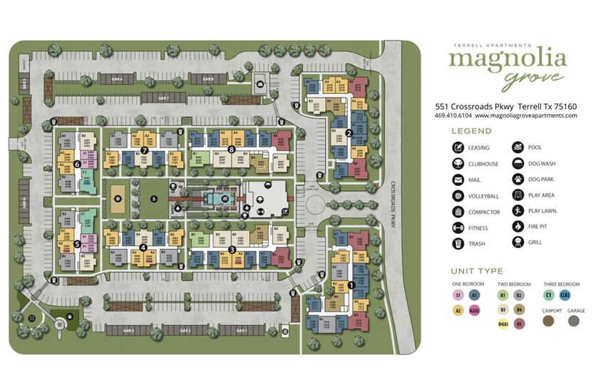 Magnolia Grove Apartments, 551 Crossroads Parkway, Terrell, TX RentCafe